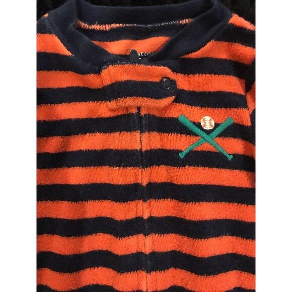 Carters baby boys size 9m Month Sleep And Play Pj Lot of 3 - Picture 5 of 5